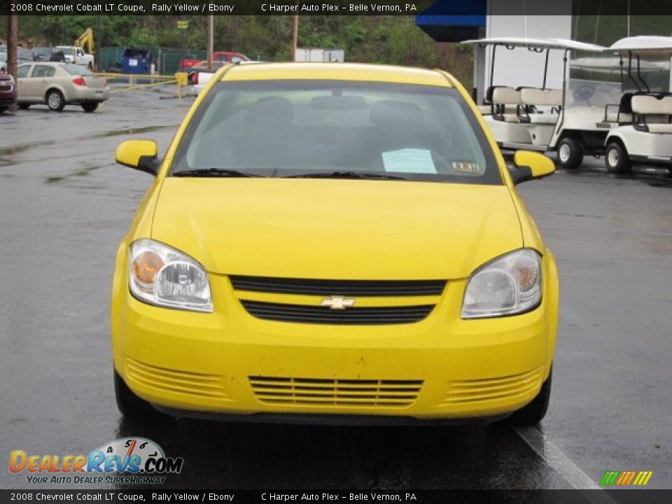 2008 Chevrolet Cobalt LT Coupe Rally Yellow / Ebony Photo #4