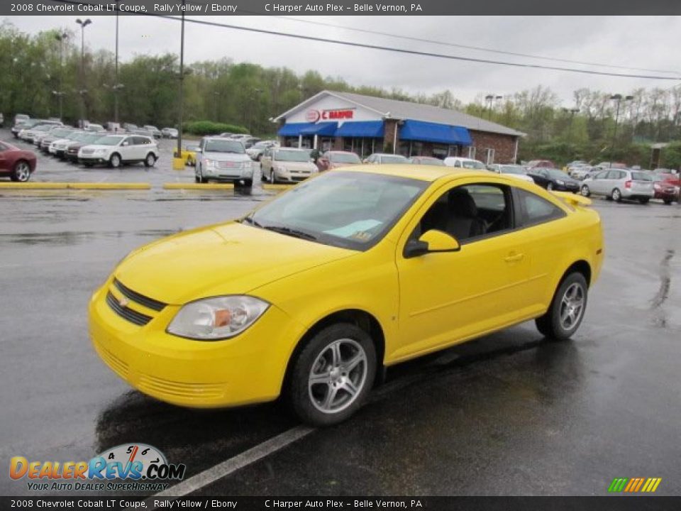 2008 Chevrolet Cobalt LT Coupe Rally Yellow / Ebony Photo #5