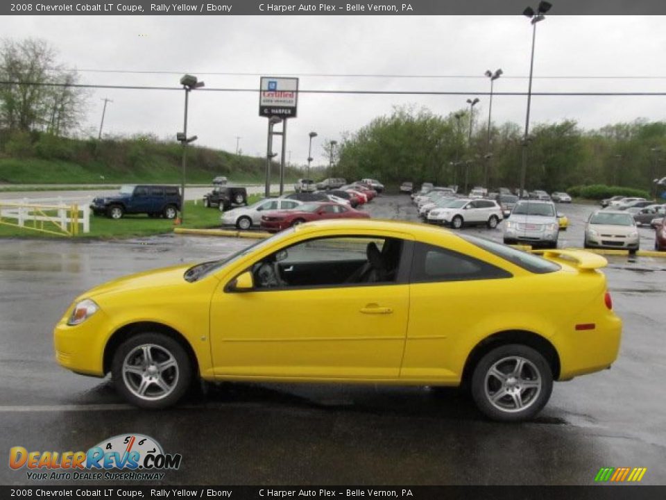 2008 Chevrolet Cobalt LT Coupe Rally Yellow / Ebony Photo #6