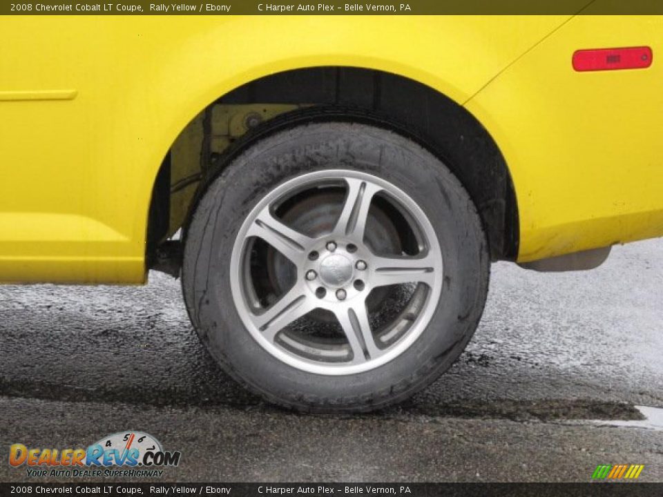 2008 Chevrolet Cobalt LT Coupe Rally Yellow / Ebony Photo #7