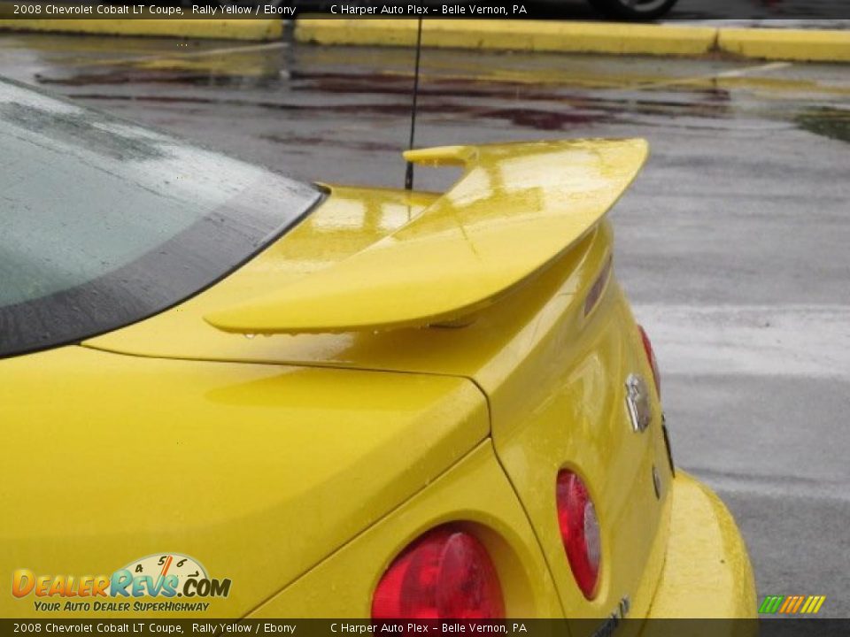 2008 Chevrolet Cobalt LT Coupe Rally Yellow / Ebony Photo #8