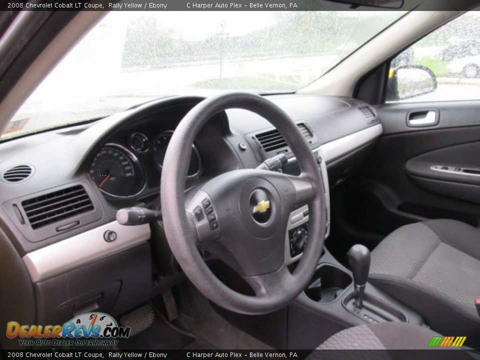 2008 Chevrolet Cobalt LT Coupe Rally Yellow / Ebony Photo #12