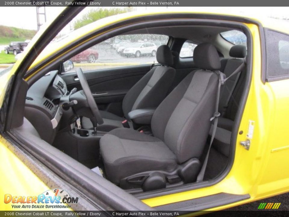 2008 Chevrolet Cobalt LT Coupe Rally Yellow / Ebony Photo #13