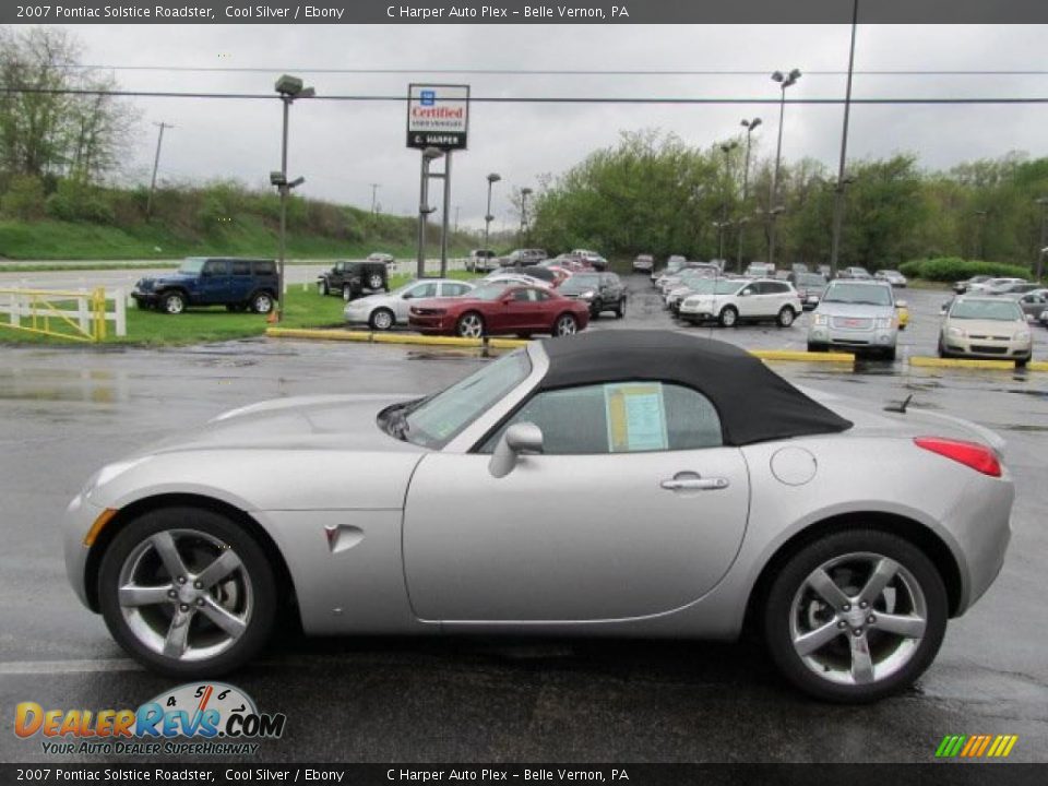 Cool Silver 2007 Pontiac Solstice Roadster Photo #6