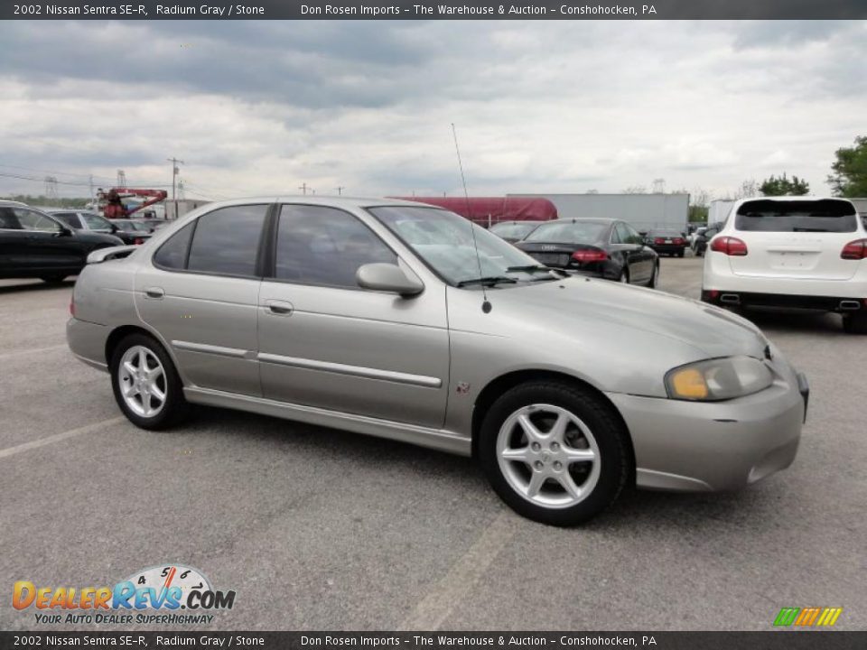 Radium Gray 2002 Nissan Sentra SE-R Photo #6