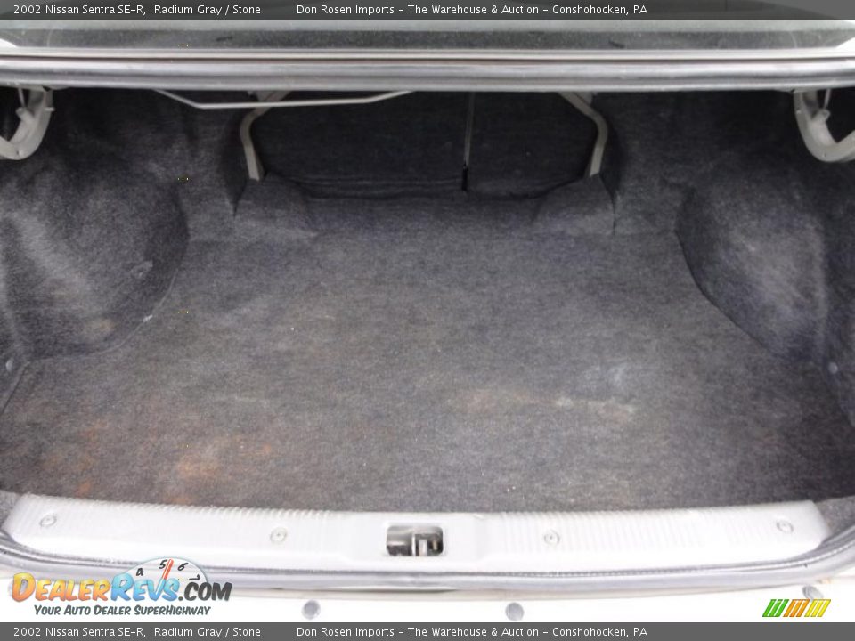 2002 Nissan Sentra SE-R Radium Gray / Stone Photo #29