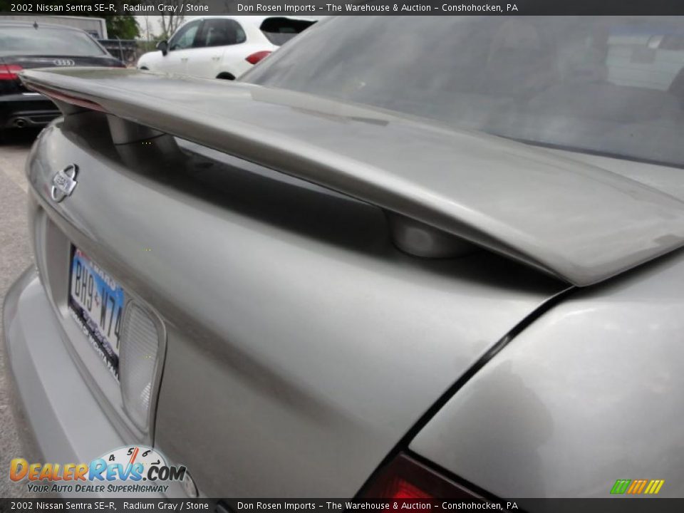 2002 Nissan Sentra SE-R Radium Gray / Stone Photo #31