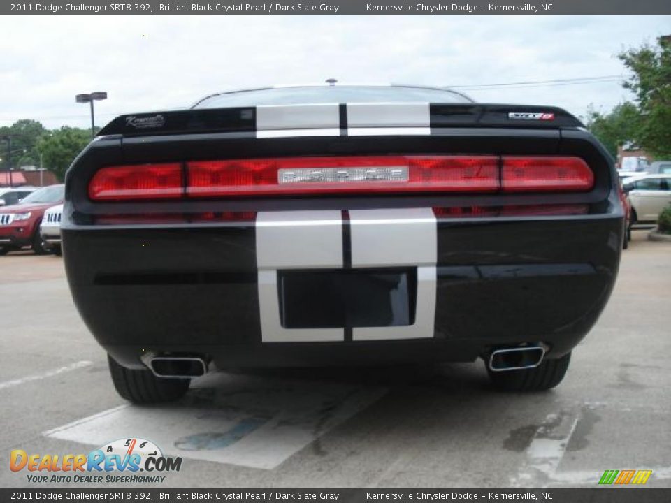 Brilliant Black Crystal Pearl 2011 Dodge Challenger SRT8 392 Photo #4