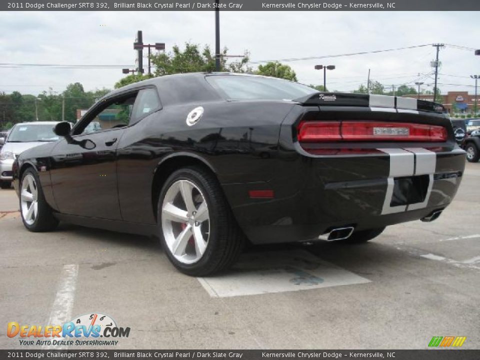 Brilliant Black Crystal Pearl 2011 Dodge Challenger SRT8 392 Photo #5