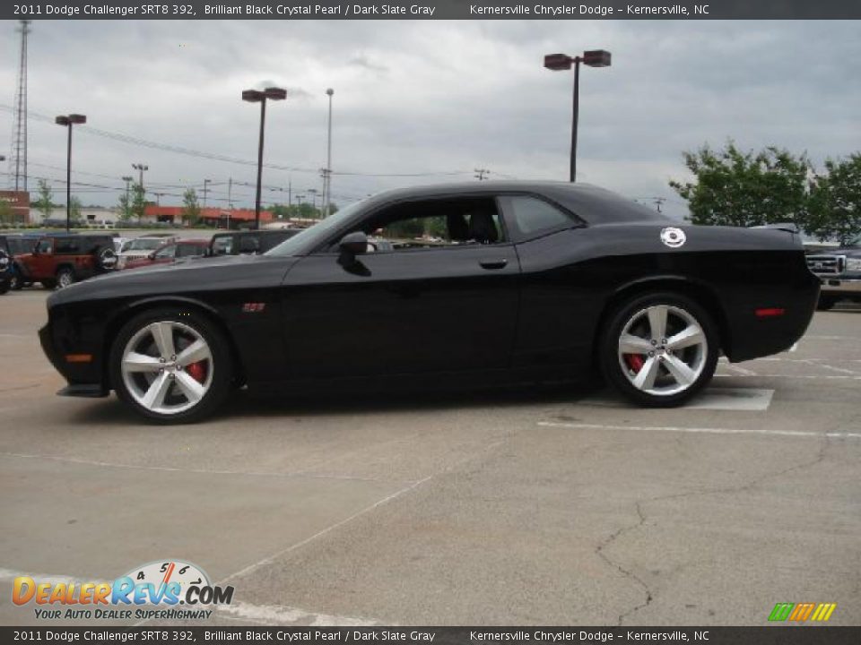 Brilliant Black Crystal Pearl 2011 Dodge Challenger SRT8 392 Photo #6