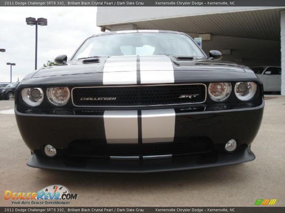 Brilliant Black Crystal Pearl 2011 Dodge Challenger SRT8 392 Photo #8