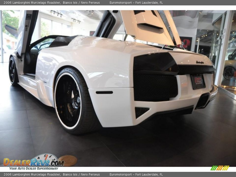 2006 Lamborghini Murcielago Roadster Bianco Isis / Nero Perseus Photo #4