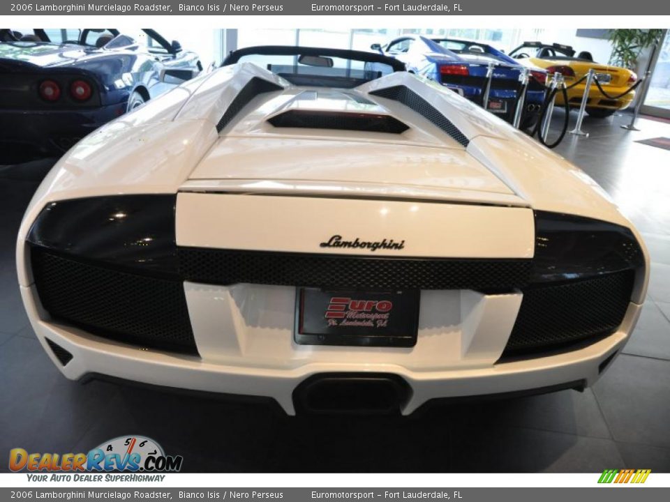 2006 Lamborghini Murcielago Roadster Bianco Isis / Nero Perseus Photo #15