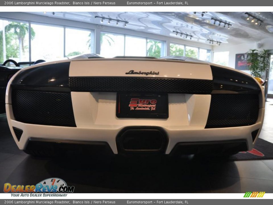 2006 Lamborghini Murcielago Roadster Bianco Isis / Nero Perseus Photo #16