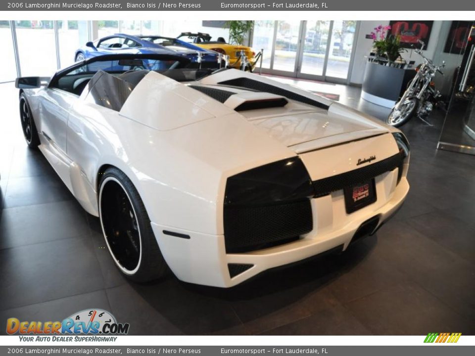 2006 Lamborghini Murcielago Roadster Bianco Isis / Nero Perseus Photo #18
