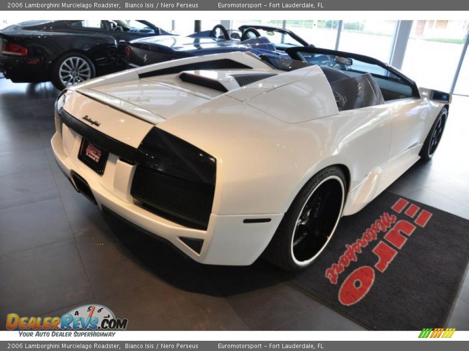 2006 Lamborghini Murcielago Roadster Bianco Isis / Nero Perseus Photo #20