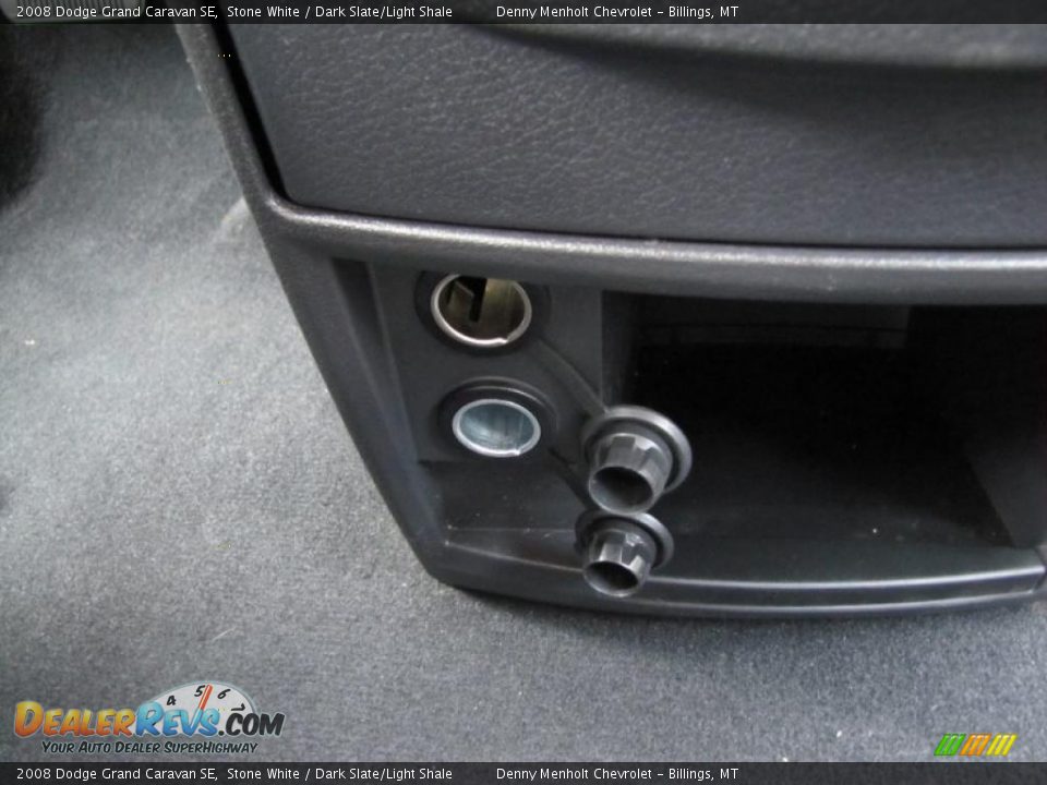 2008 Dodge Grand Caravan SE Stone White / Dark Slate/Light Shale Photo #9