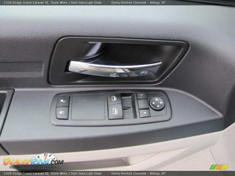 2008 Dodge Grand Caravan SE Stone White / Dark Slate/Light Shale Photo #10