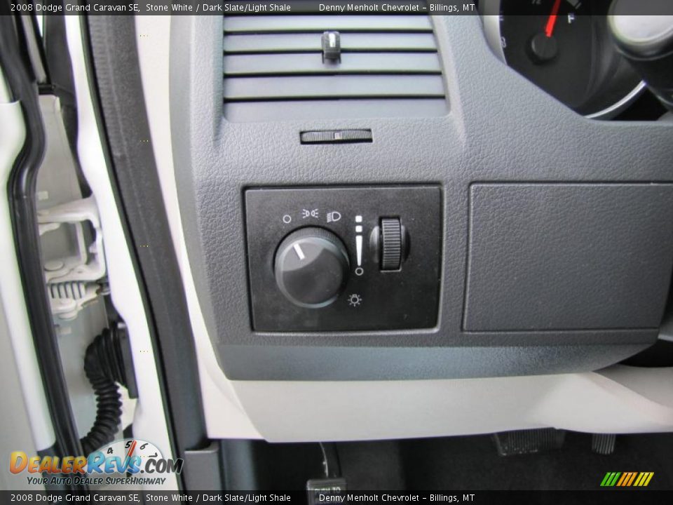 2008 Dodge Grand Caravan SE Stone White / Dark Slate/Light Shale Photo #11