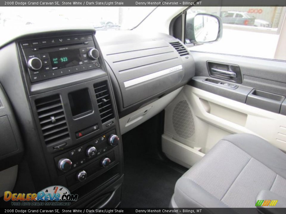 2008 Dodge Grand Caravan SE Stone White / Dark Slate/Light Shale Photo #12