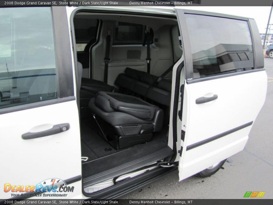 2008 Dodge Grand Caravan SE Stone White / Dark Slate/Light Shale Photo #14