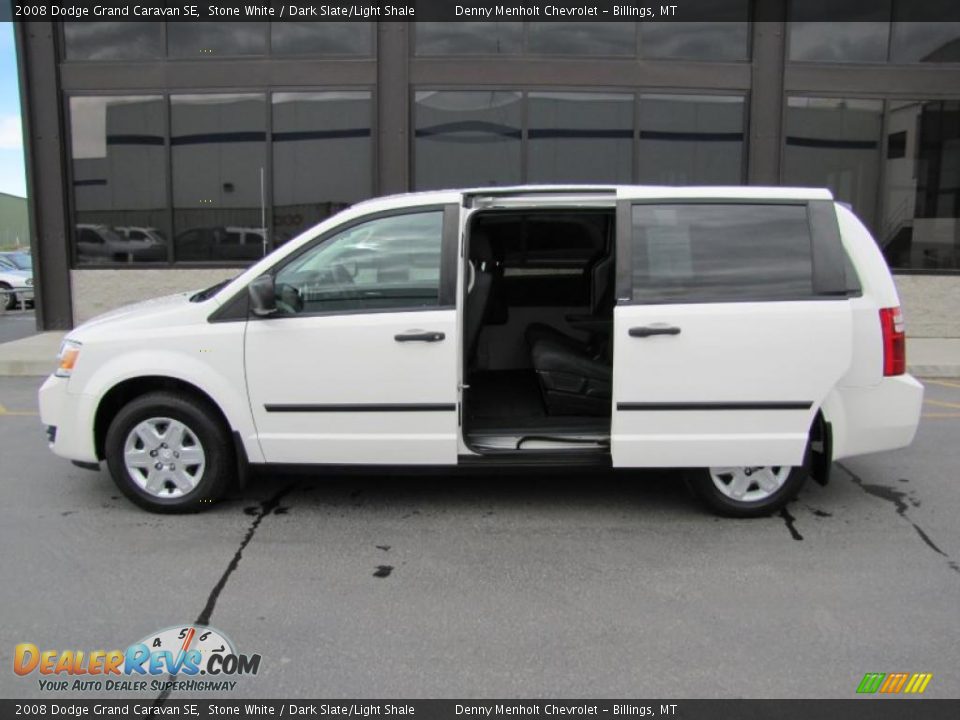 2008 Dodge Grand Caravan SE Stone White / Dark Slate/Light Shale Photo #21