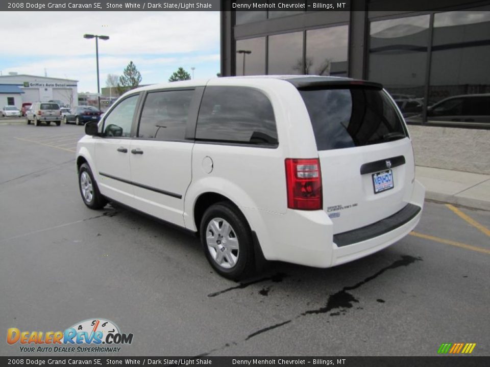 2008 Dodge Grand Caravan SE Stone White / Dark Slate/Light Shale Photo #22