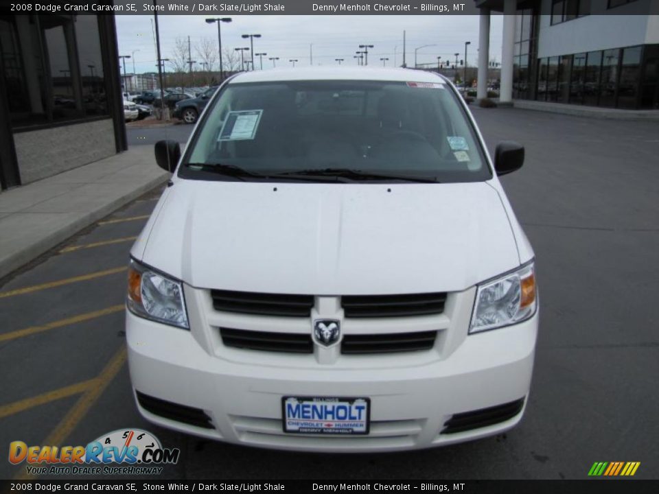 2008 Dodge Grand Caravan SE Stone White / Dark Slate/Light Shale Photo #25