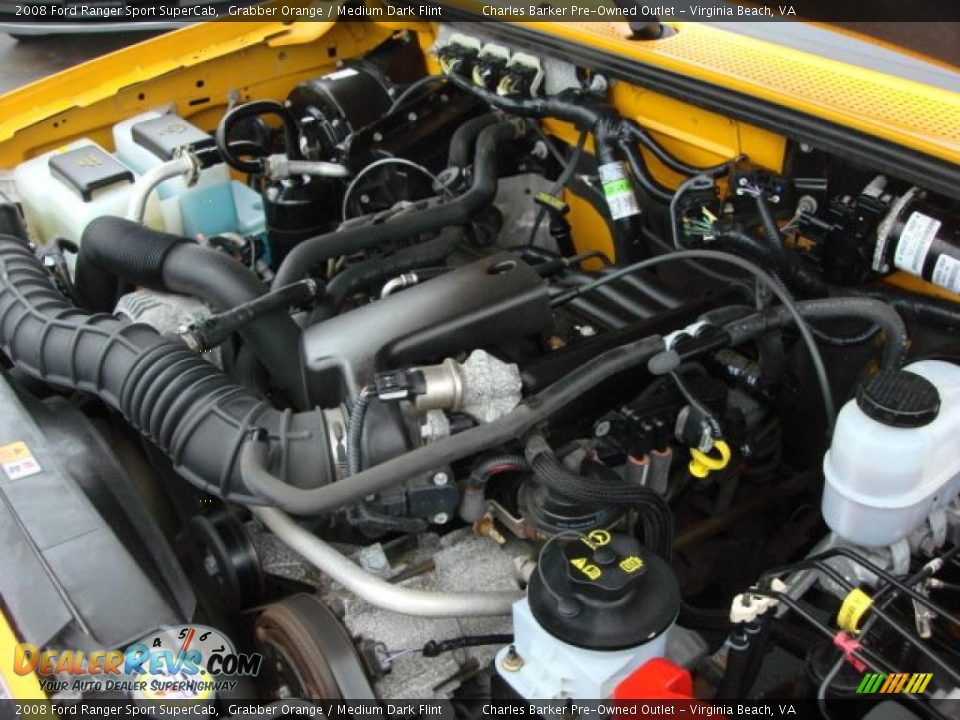 2008 Ford Ranger Sport SuperCab 3.0 Liter OHV 12-Valve V6 Engine Photo #20