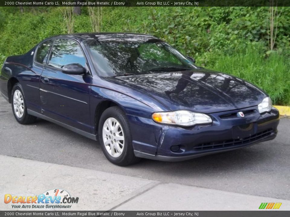 Medium Regal Blue Metallic 2000 Chevrolet Monte Carlo LS Photo #5