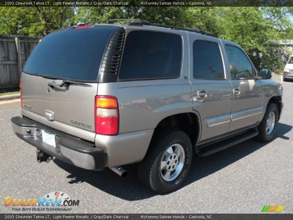 2003 Chevrolet Tahoe LT Light Pewter Metallic / Gray/Dark Charcoal Photo #4