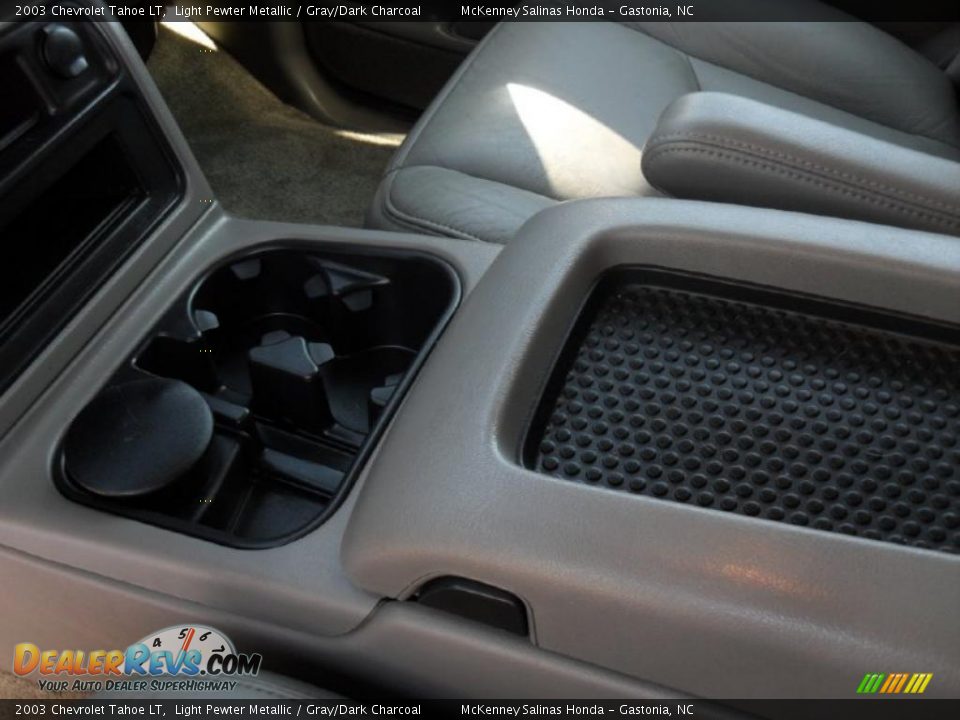 2003 Chevrolet Tahoe LT Light Pewter Metallic / Gray/Dark Charcoal Photo #11