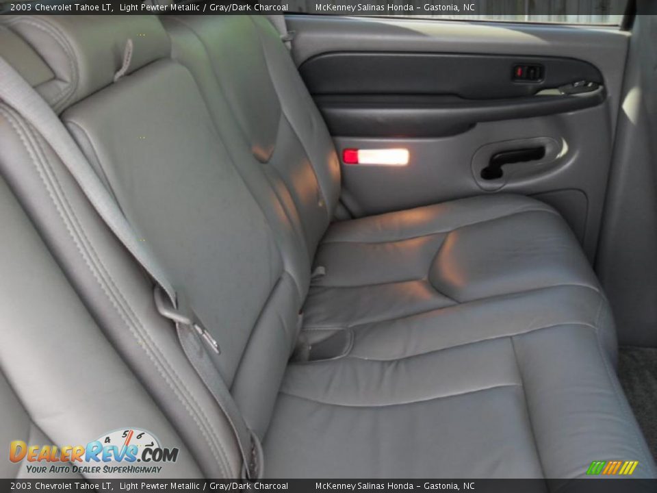 2003 Chevrolet Tahoe LT Light Pewter Metallic / Gray/Dark Charcoal Photo #20