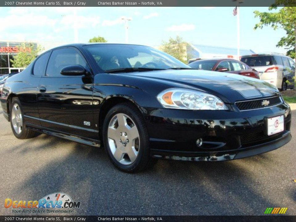 2007 Chevrolet Monte Carlo SS Black / Gray Photo #1
