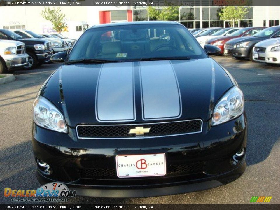 2007 Chevrolet Monte Carlo SS Black / Gray Photo #7