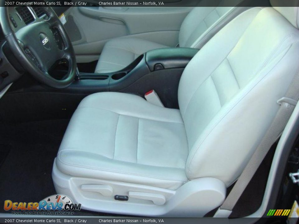 2007 Chevrolet Monte Carlo SS Black / Gray Photo #8