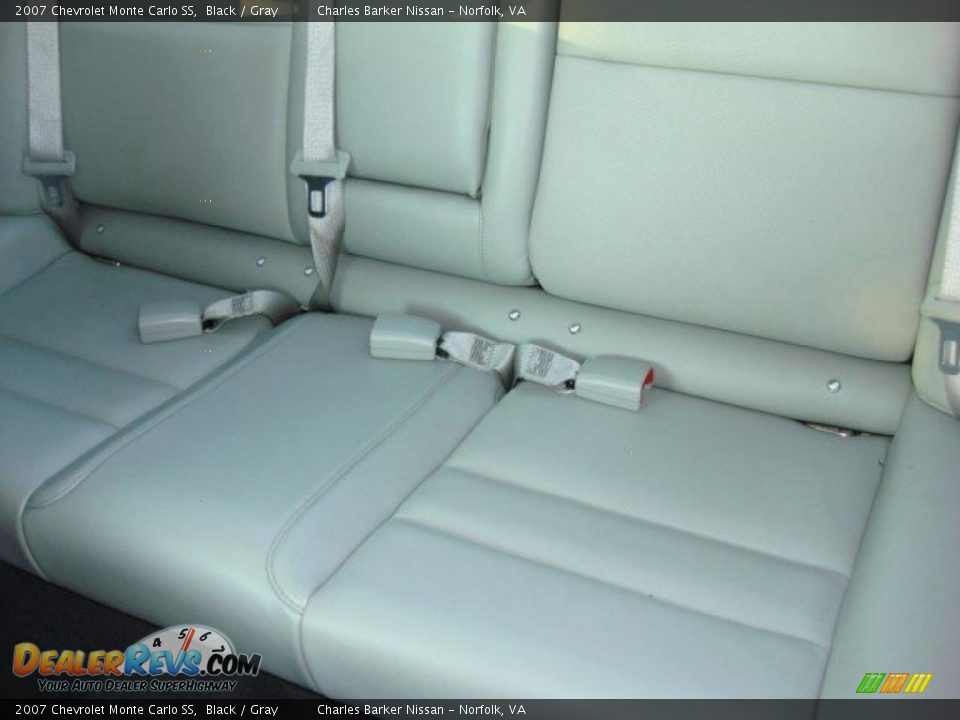 2007 Chevrolet Monte Carlo SS Black / Gray Photo #9