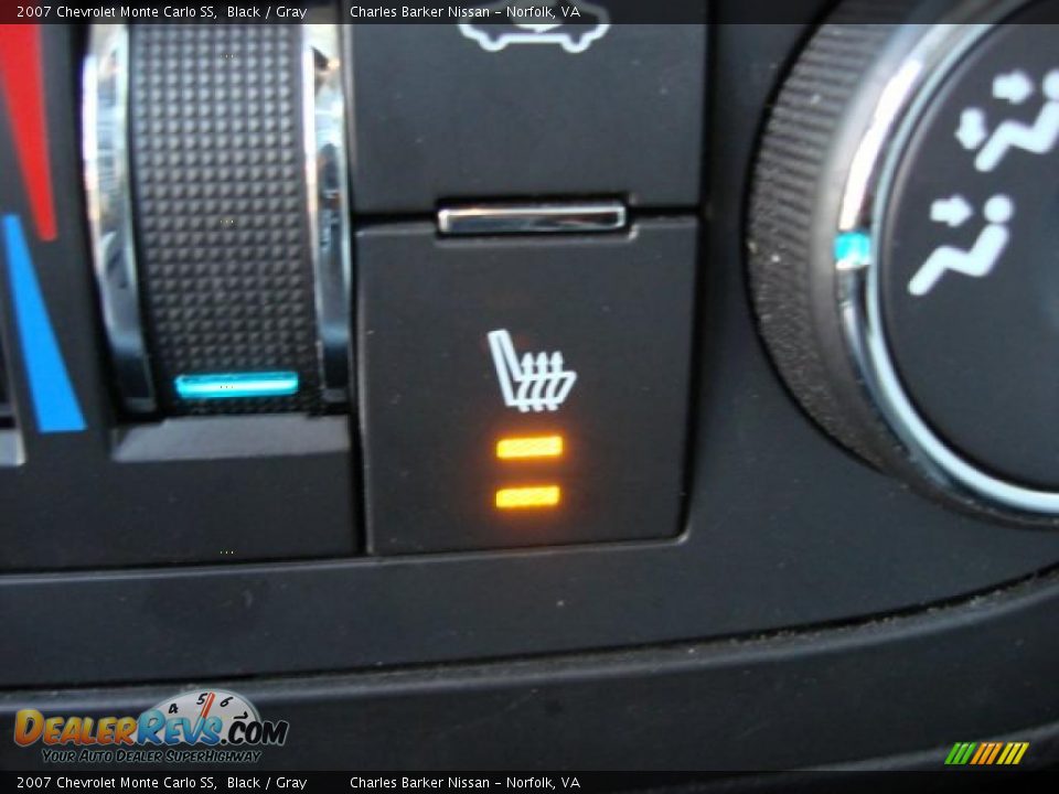 2007 Chevrolet Monte Carlo SS Black / Gray Photo #13