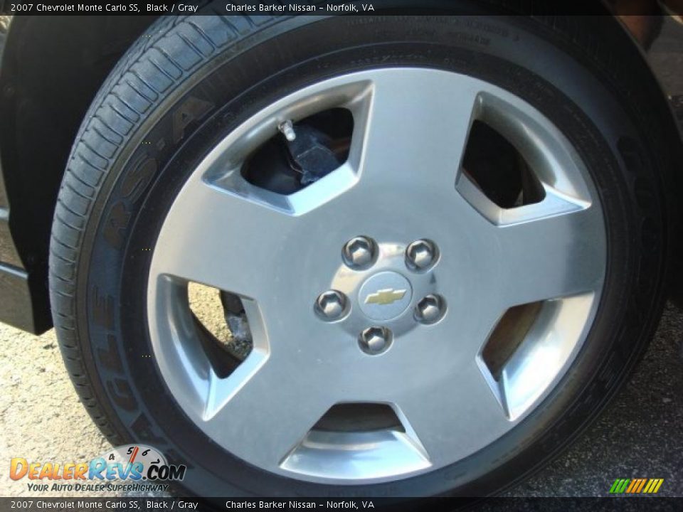 2007 Chevrolet Monte Carlo SS Black / Gray Photo #17