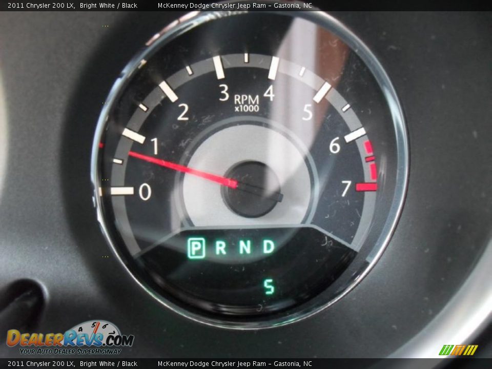 2011 Chrysler 200 LX Bright White / Black Photo #12