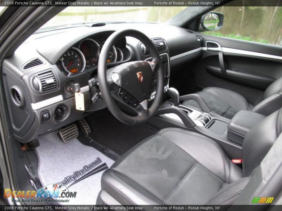 Black w/ Alcantara Seat Inlay Interior - 2008 Porsche Cayenne GTS Photo