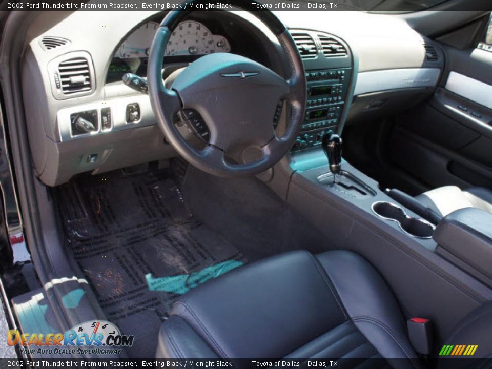 Dashboard of 2002 Ford Thunderbird Premium Roadster Photo #9