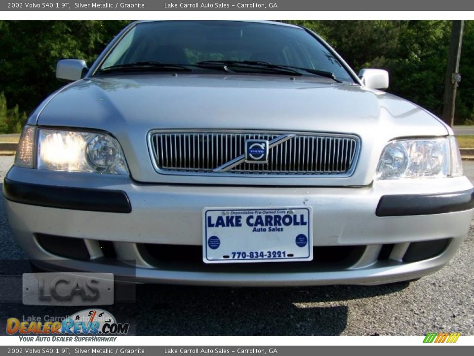 2002 Volvo S40 1.9T Silver Metallic / Graphite Photo #1