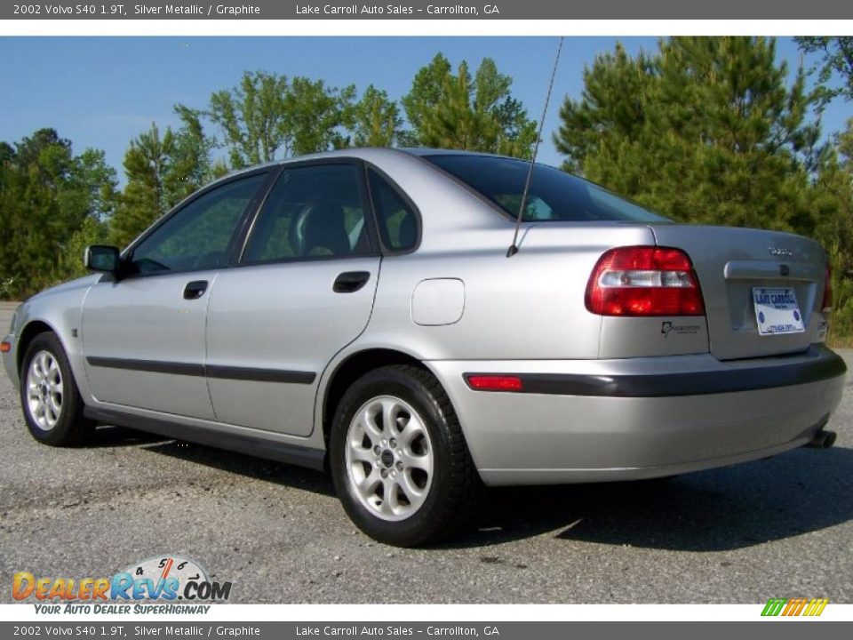 2002 Volvo S40 1.9T Silver Metallic / Graphite Photo #4