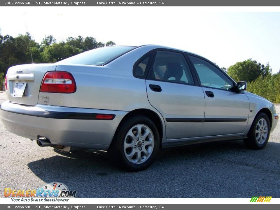 2002 Volvo S40 1.9T Silver Metallic / Graphite Photo #5