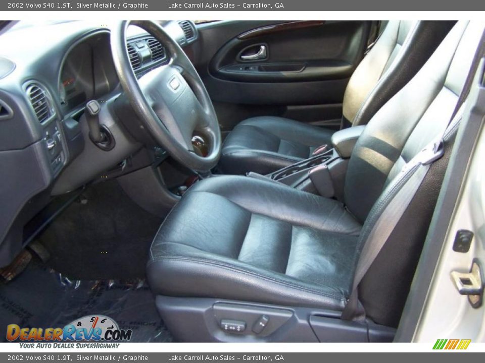 2002 Volvo S40 1.9T Silver Metallic / Graphite Photo #6