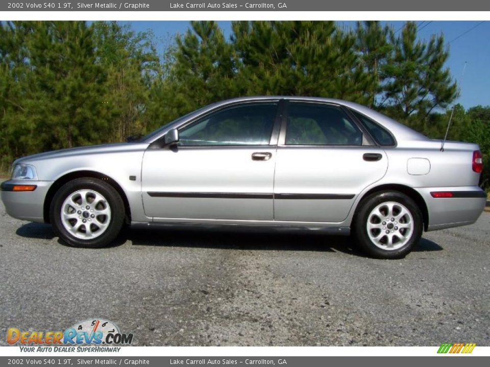 Silver Metallic 2002 Volvo S40 1.9T Photo #12