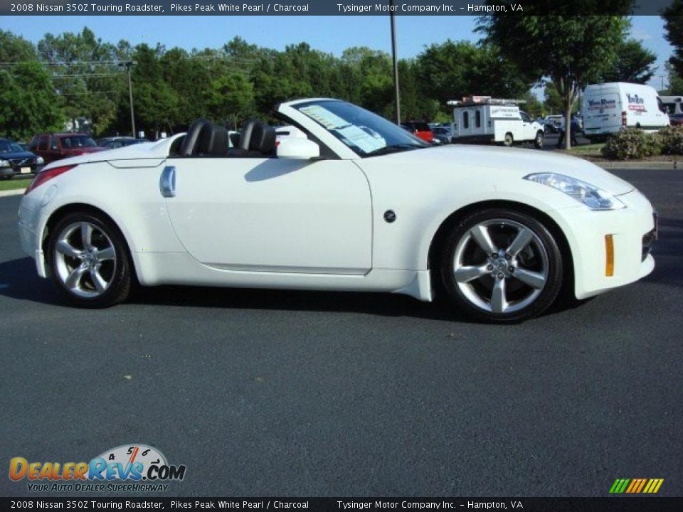 2008 Nissan 350z pearl white #7