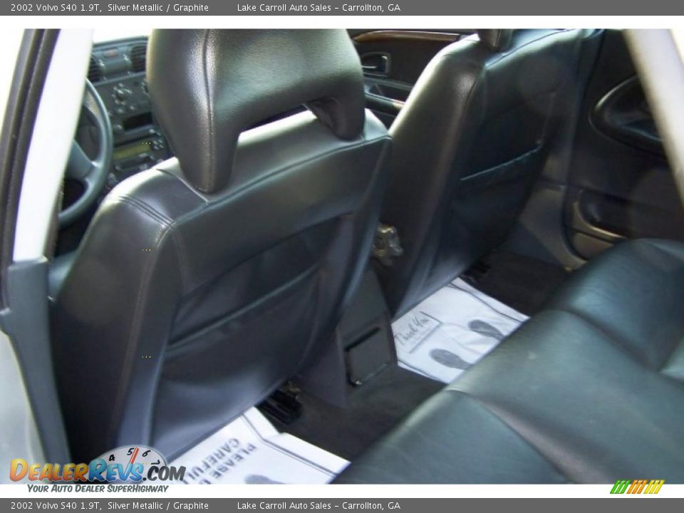 2002 Volvo S40 1.9T Silver Metallic / Graphite Photo #23