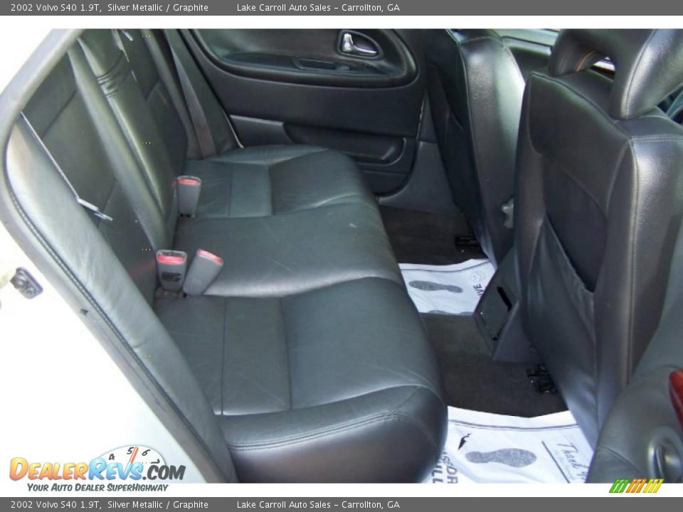 2002 Volvo S40 1.9T Silver Metallic / Graphite Photo #24